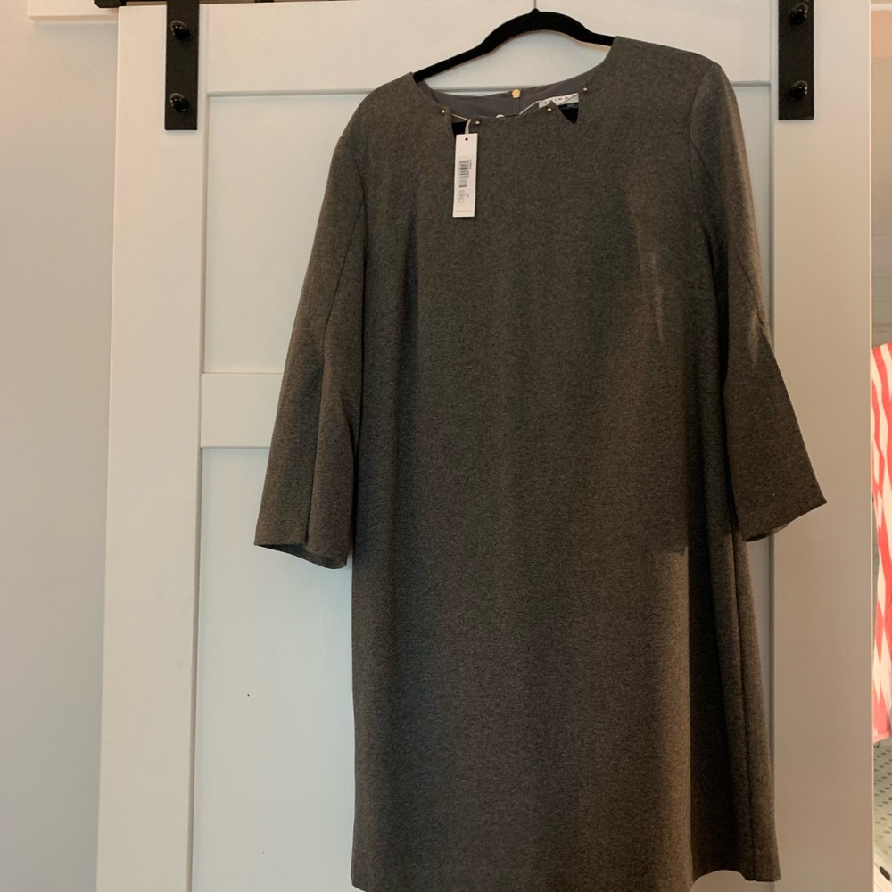 Gray Business Dress